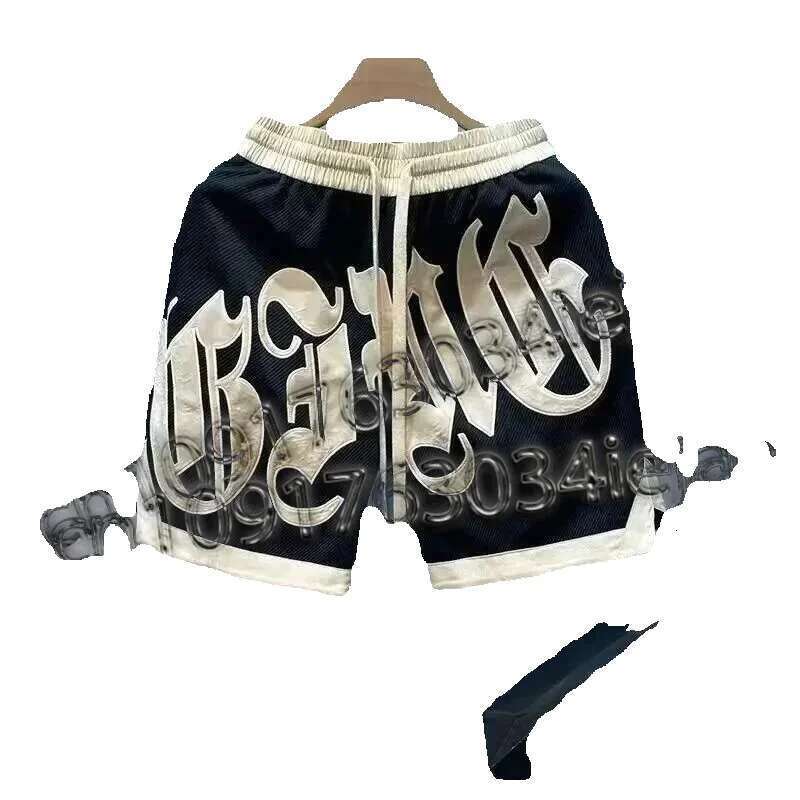 Women's Wear Summer Basketball American Street Sports Pants Casual Men's Clothing High Quality Embroidered Shorts Outdoor Fashion 2024