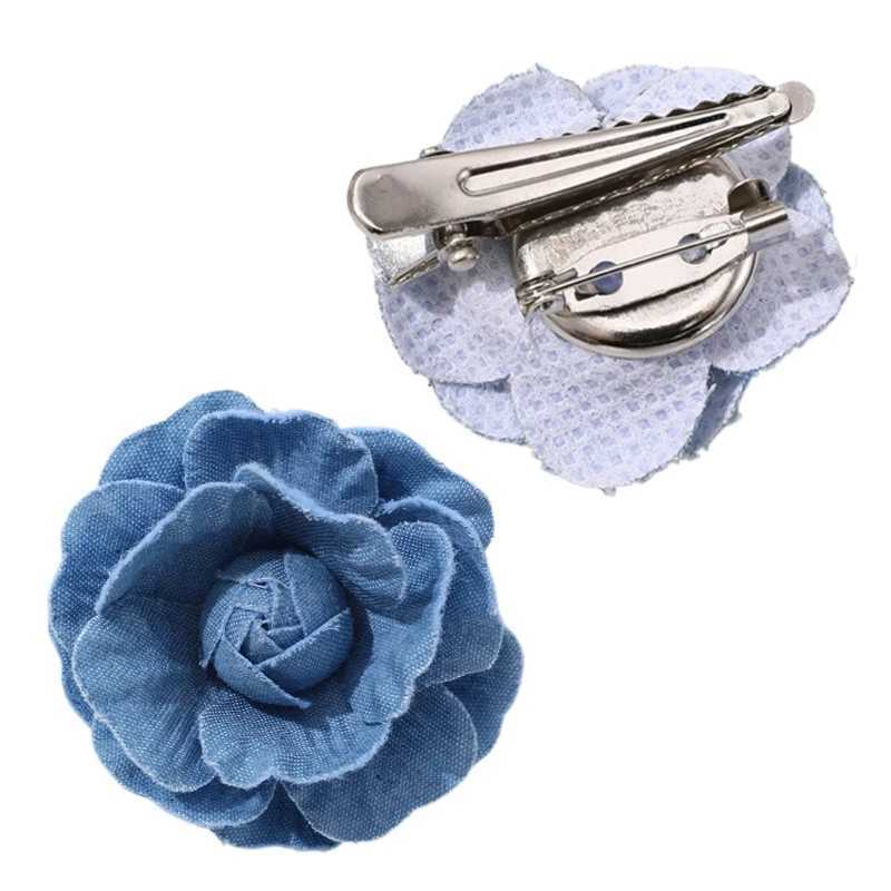 Luxury Elegant Camellia Brooch Stylish Flower Shaped Breastpin Ethnic Lapel Pins Festive Holiday Gift for Her Y251111
