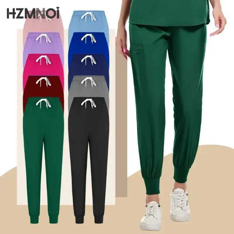 Multicolor Scrubs Uniform Short Slve Tops+jogger Pants Nursing Uniform Women Pet Doctor Medical Surgery Workwear Surgical Sets X2504101