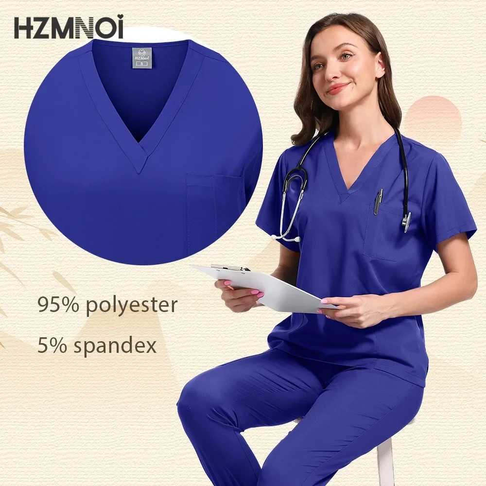 New Medical Scrubs Quick Dry Nurse Uniforms Comfortable Surgery Overalls Pet Hospital Outwear Durable Beauty Sn Workwear X250410
