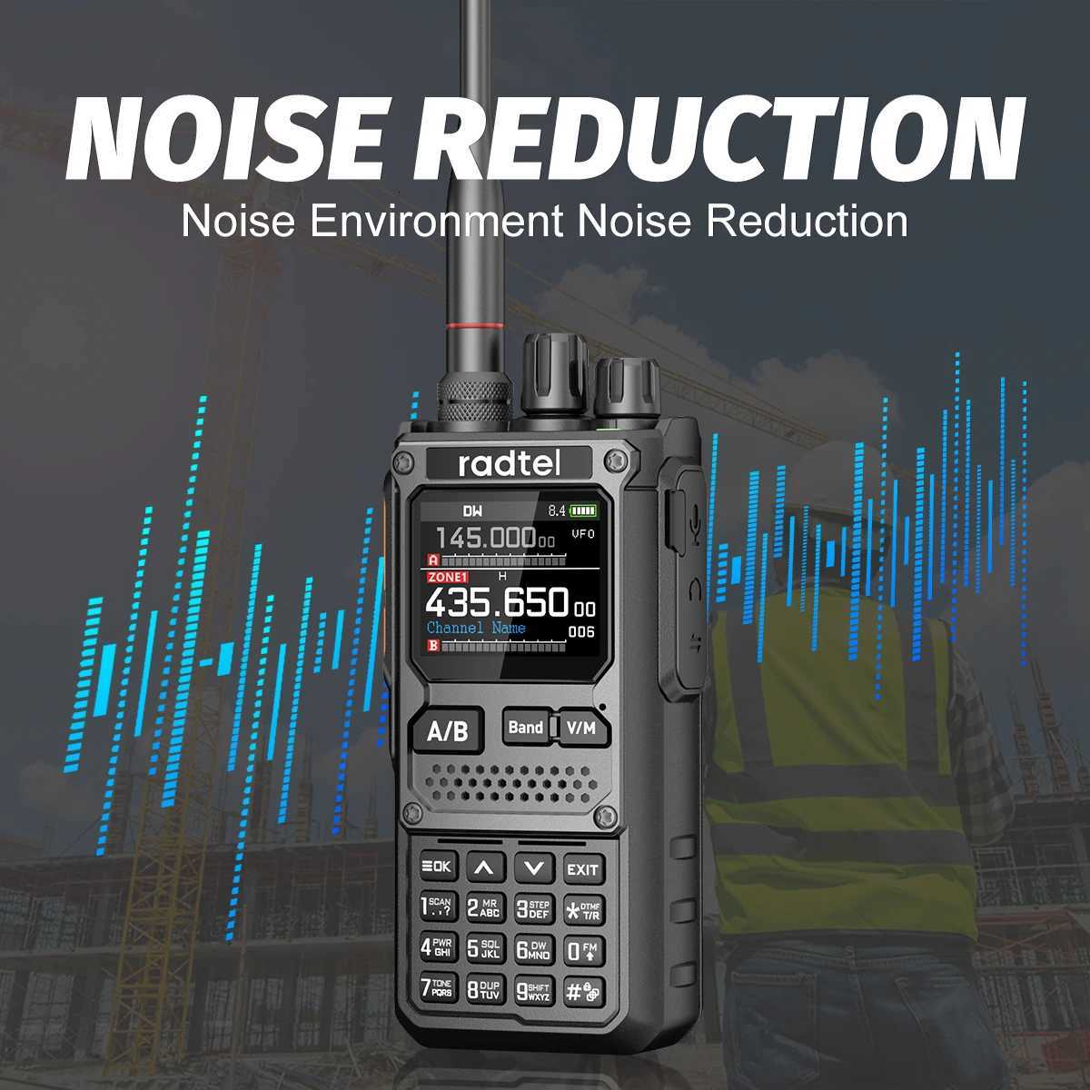 Radtel RT-920 10W Walkie Talkie Long Range SW MW LW AM SSB CB Receive Wireless Phone Programming Ham Ra HF NOAA H251111