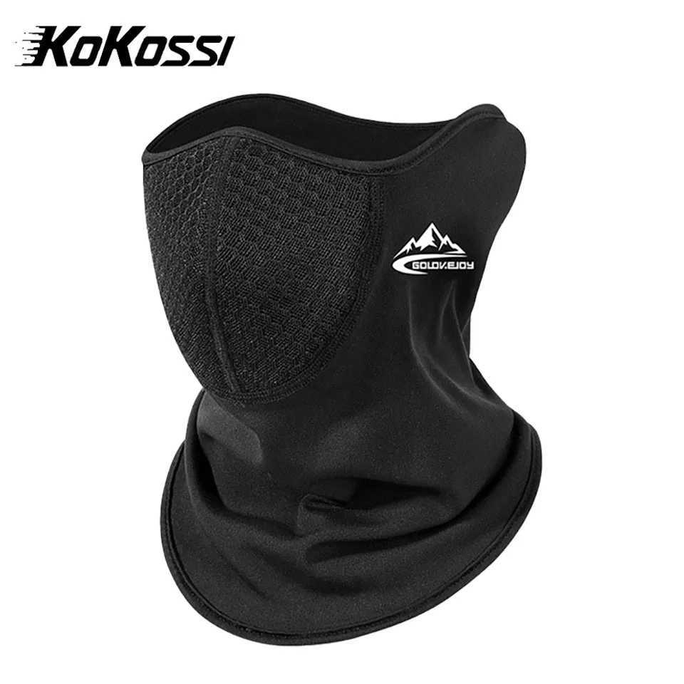 KoKossi Warm Balaclava Windproof Winter Fleece Motorcycle Cycling Full Face Mask Thermal Mask Outdoor Skiing Cycling Headgear S251110