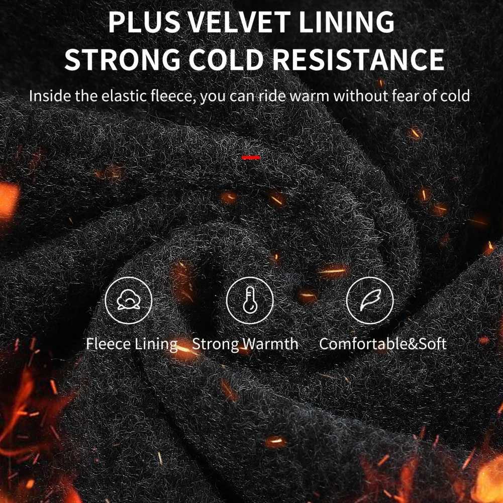 Winter Warm Cycling Mask Breathable Thermal Biking Mask Windproof Motorcycle Helmet Balaclava Neck Cover Men Women Ski Mask S251110