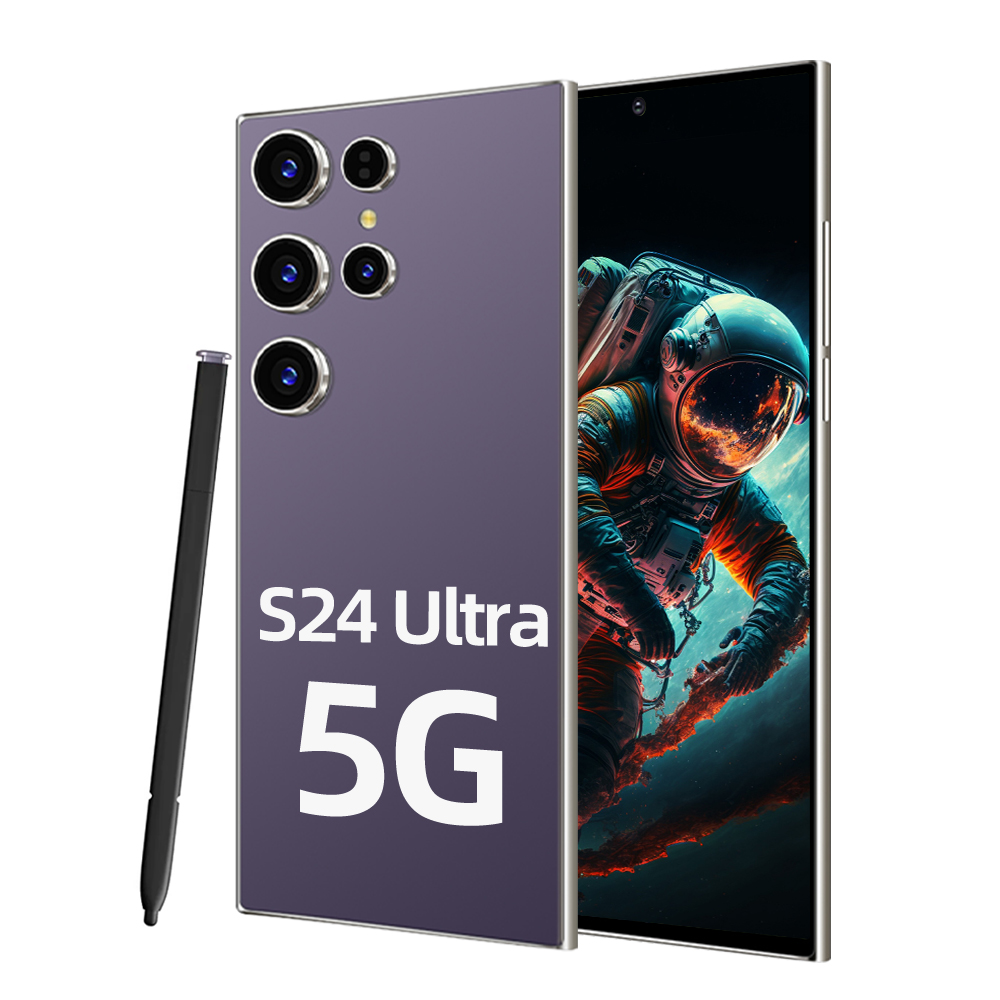 New S24 Ultra 7.3HD Mobile Phones Original Smartphone 5G Dual SIM Android 14 Cell Phone 7800mAh 108MP Global Version Cellphones