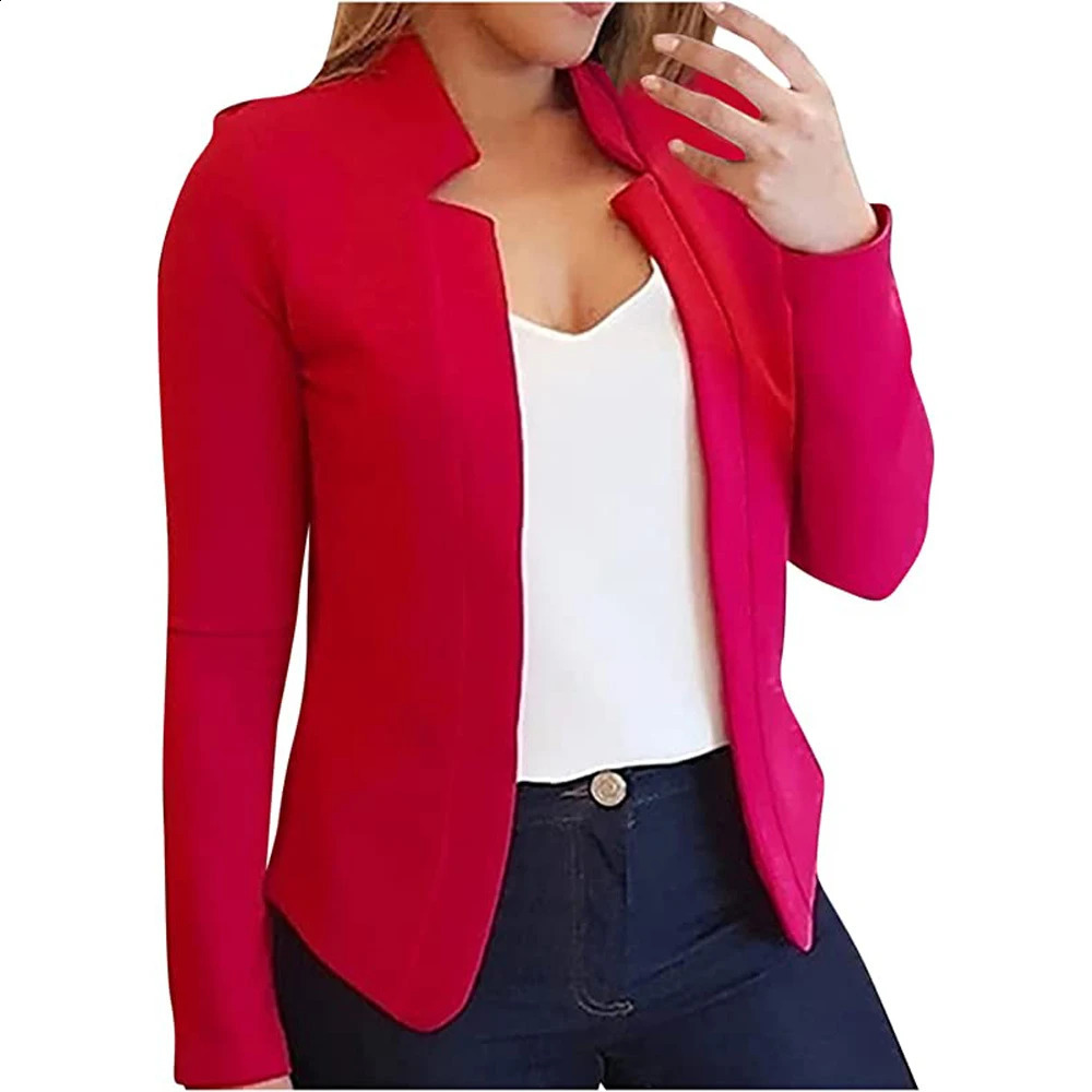 2023 autumn and winter womens solid color cardigan wool sweater 250407