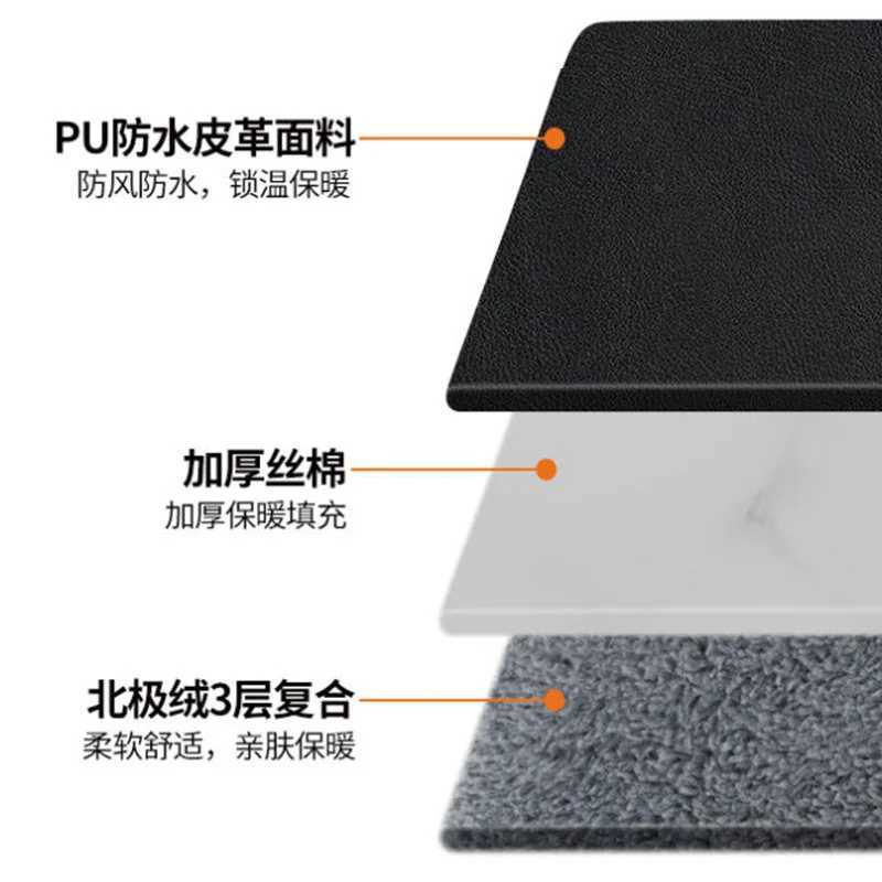 Electric Motorcycle Handlebar Cover Winter Warm Battery Car Gloves Waterproof Windshield Gloves Plus Velvet Thickened Cotton S25118