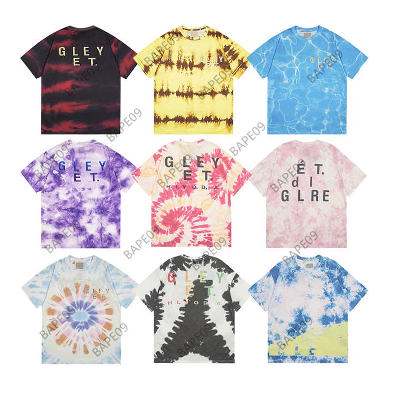Designer Mens T Shirt Men Womens Shirts Summer Tshirt Wash Letters Casual streetwear Washed Short Sleeve Man Tee Tops