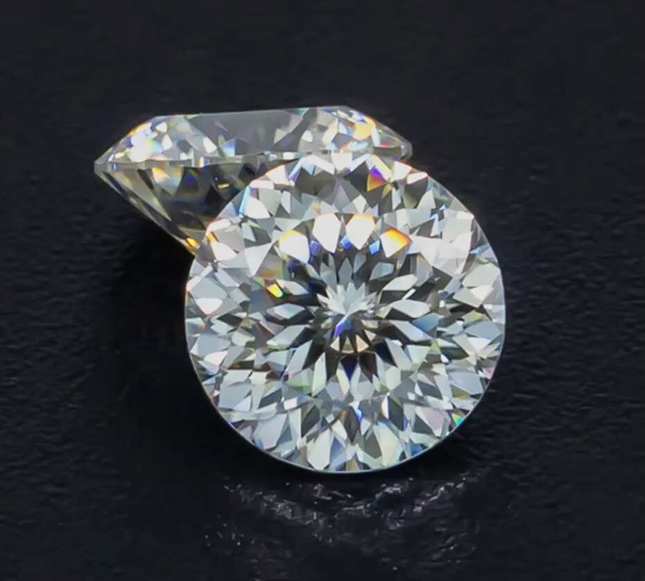 Luxury Fancy Cut Round Brilliant Moissanite Diamond Loose Gemstone D Color VVS1 Lab-grown Diamond Jewelry Made GRA Certificate