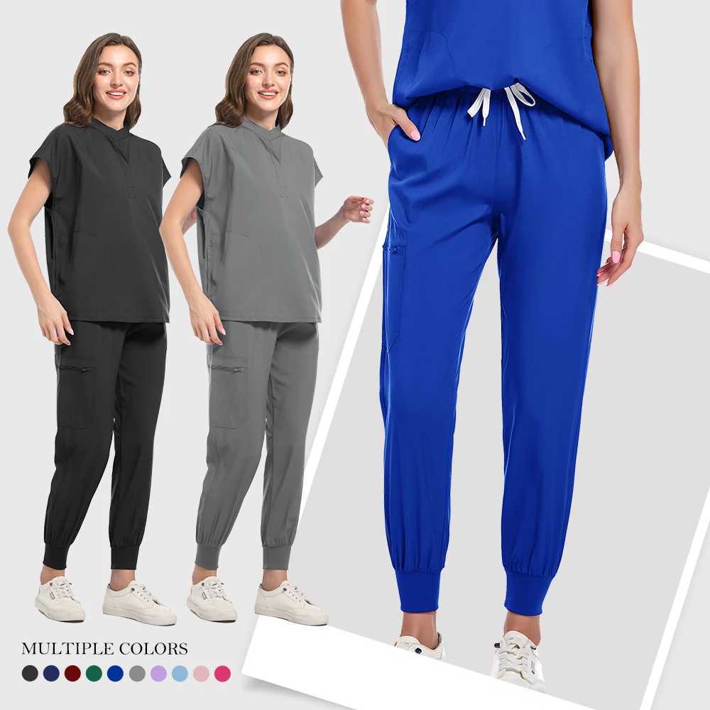 Multi Colored Neutral Short Slved Pharmacy Nurse Uniform Hospital Doctor Work Uniform Oral and Dental Surgery Uniform Medic X250410