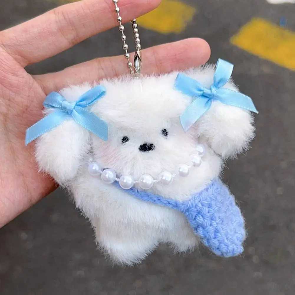Plush Toy Doll Keychain Kawaii Pochacco Anime Pendant Cute Childrens Toy Gift Keychain Plush Birthday Girl W250411
