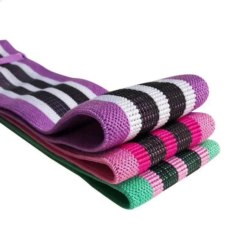 1PC Yoga Stretch Band Resistance Band Stretch Band Hip Strength Training Stretching Tension Training Hip Hoop 250410