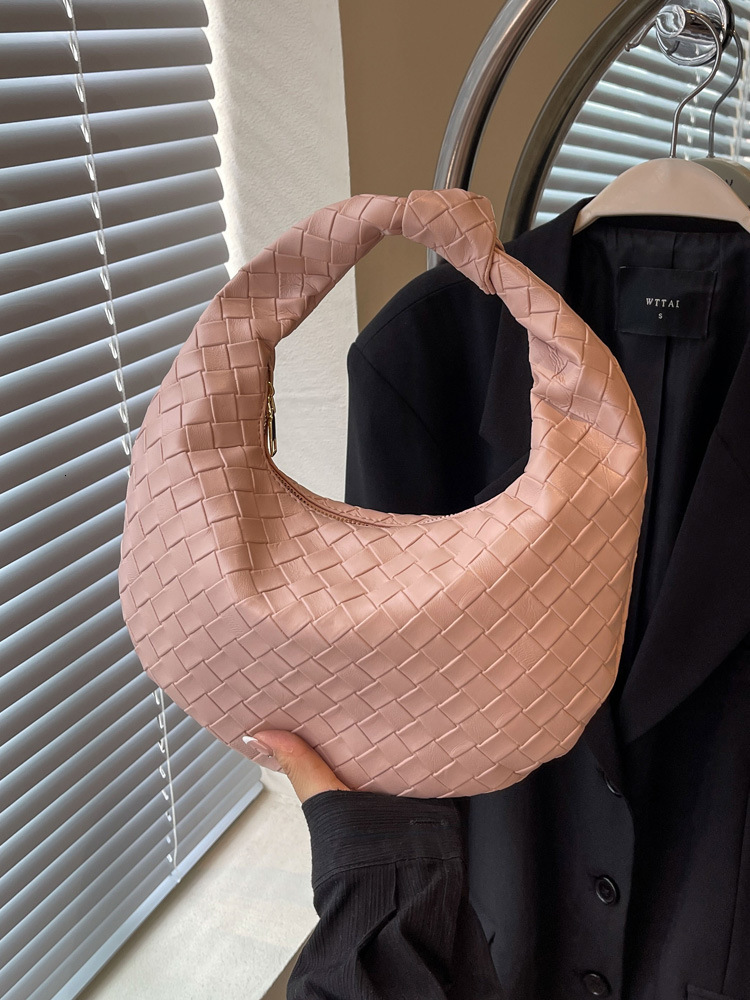 Luxury Brand Designer Lazy Handheld Dumpling For Women New Niche Design Handbag Textured Crossbody Korean Style Bag XJ260206