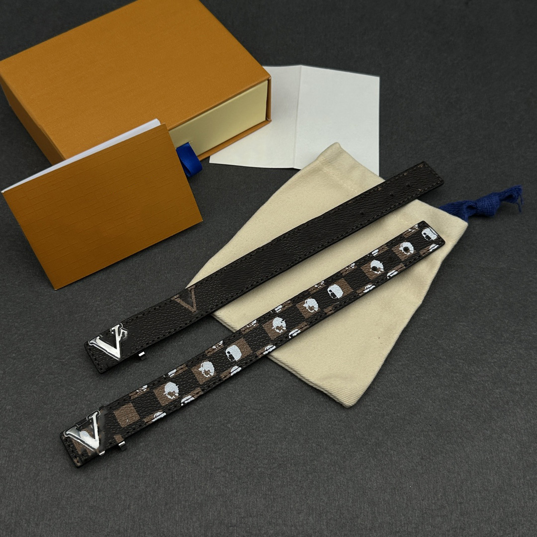 Classic Designer Bracelet PU Leather Bangles Gold Plated Stainless Steel Wristband Cuff Women Men Wedding Party Jewelry Gifts