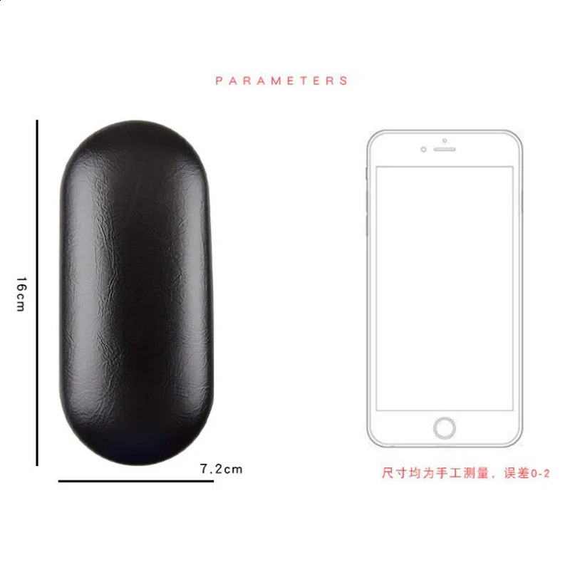 High quality multifunctional double-layer metal glasses case kit bracket box dual-use leather reading glasses case 250409