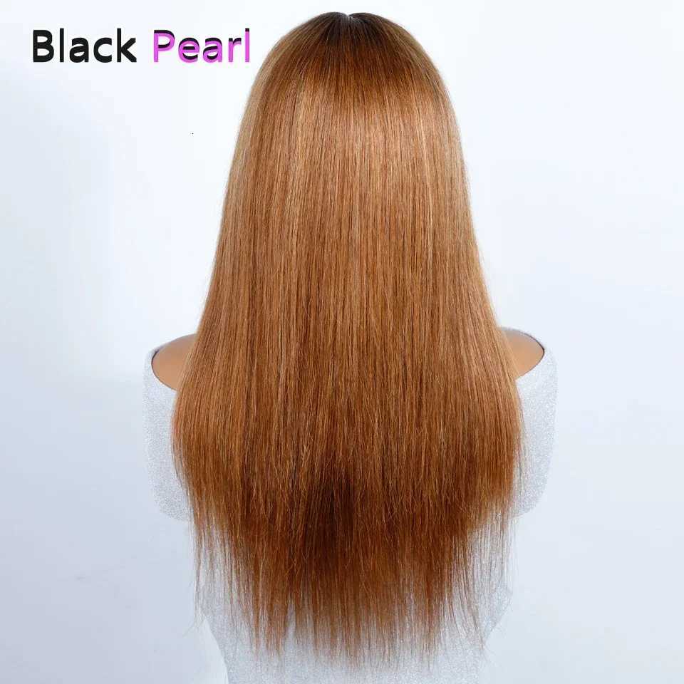 Glueless WIg Highlight Blonde 28 Long Bone Straight 13x1 T HD Lace 100 Human Hair Wigs For Women Brazilian Remy Hair WigsT251111