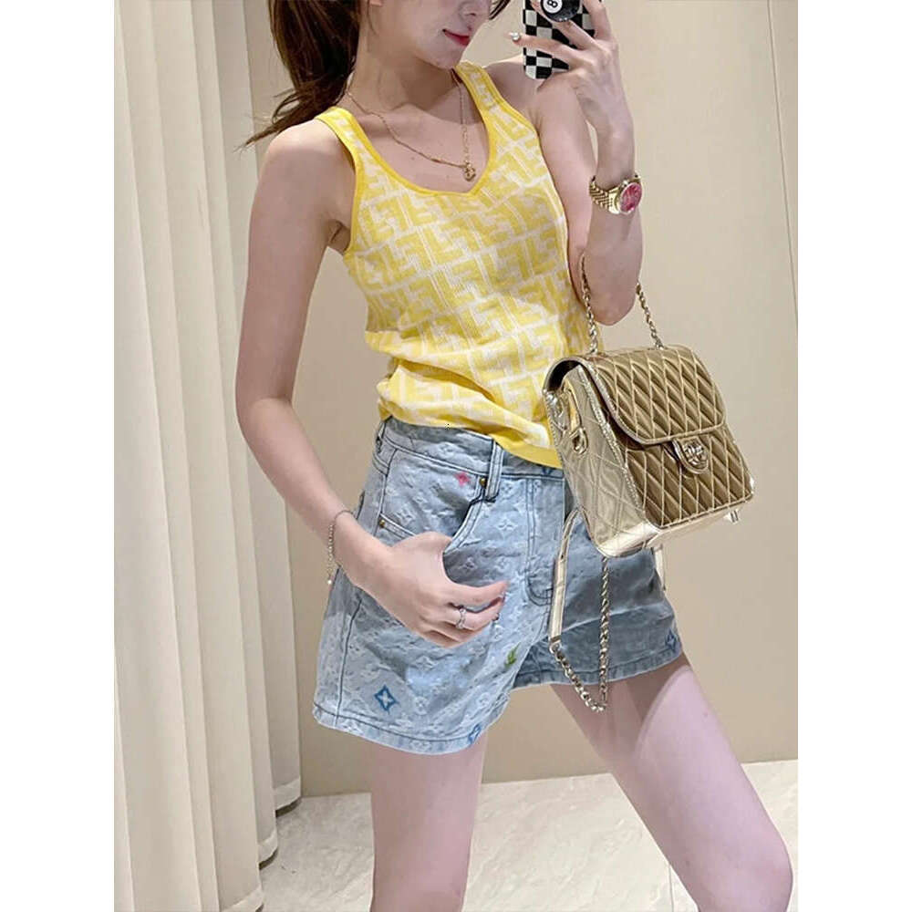 Women's jeans Women's Wear Nanyou Xiaoxiangfeng Colorful Letter High Waist Wide Leg Jeans Women's Straight Tube Embroidered Candy Tempe