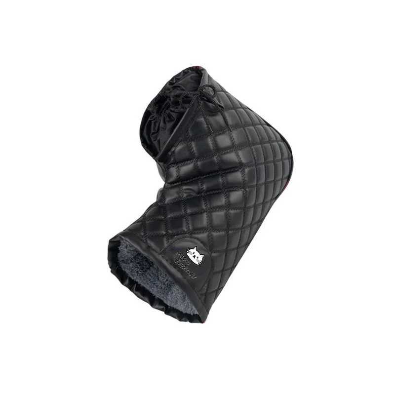 Electric Motorcycle Handlebar Cover Winter Warm Battery Car Gloves Waterproof Windshield Gloves Plus Velvet Thickened Cotton S25118