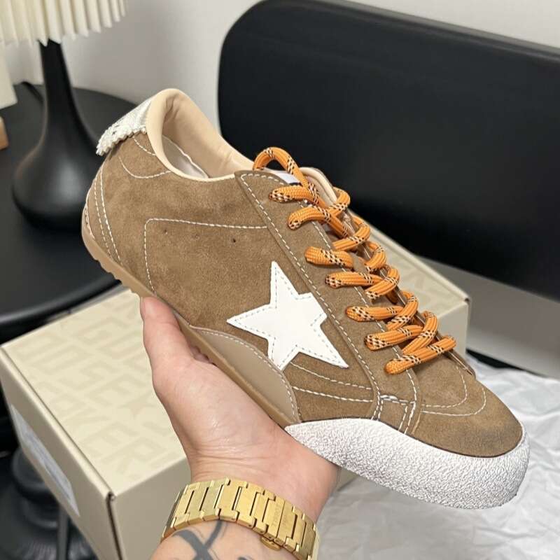 Star White for Women 2025 distress Vintage Sneakers Designer Shoe Casual Training Shoes Trendy