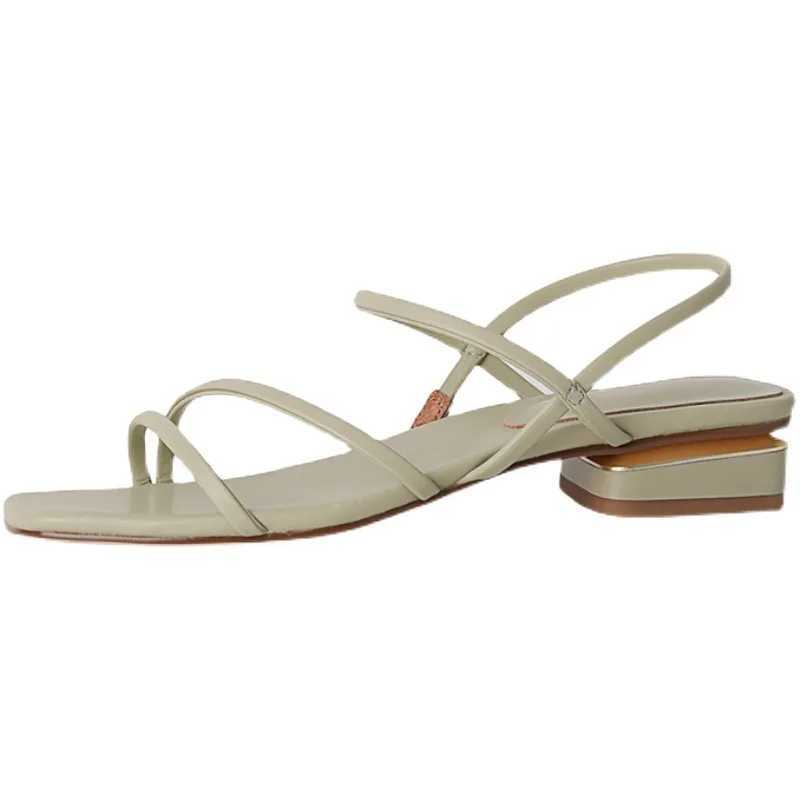 New Summer Sexy OpenToe Womens Sandals Barefoot Strap Rubber Sole Low Heel Womens SandalsXJ250410