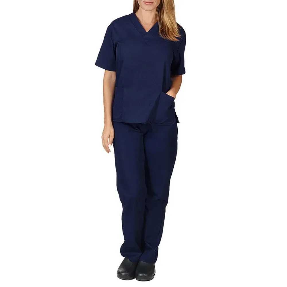 Quick drying medical detergent for breathable and elastic summer medical uniforms for female nurses X250410