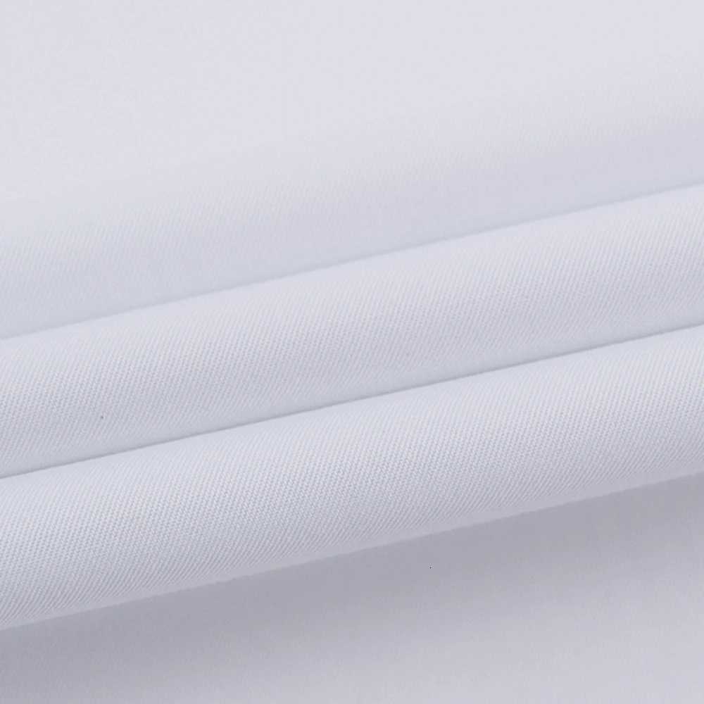 Mens Classic French Cuffs Solid Dress Shirt Fly Front Placket Formal Business Standard-fit Long Sleeve Office Work White Shirts K251110