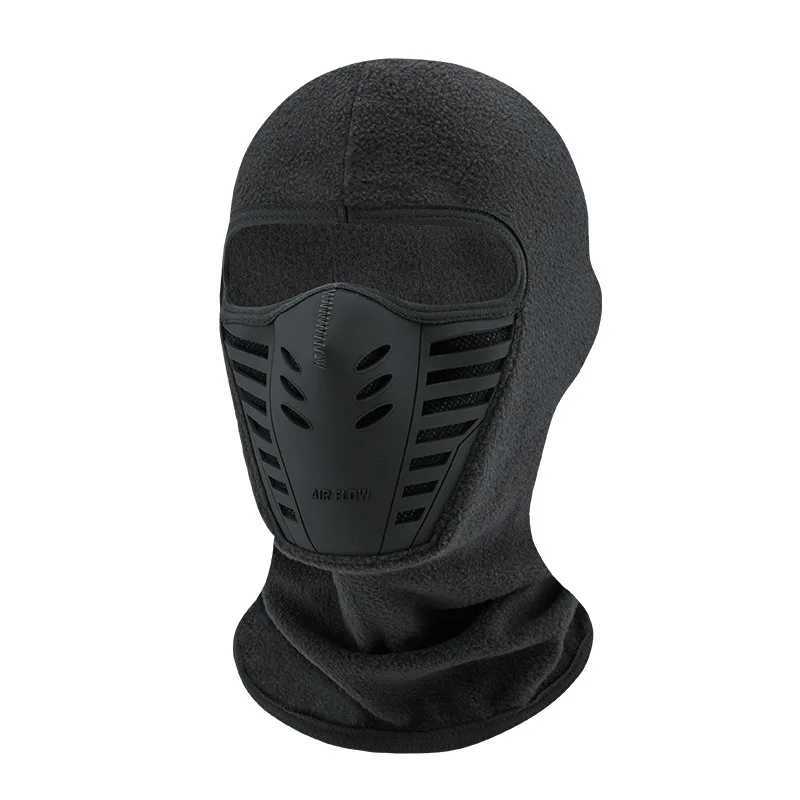 Winter Windproof Motorcycle Rider Mask Fleece Thermal Face Moto Riding Balaclava Motorbike Biker Keep Warm Ski Mask Men Women S251110