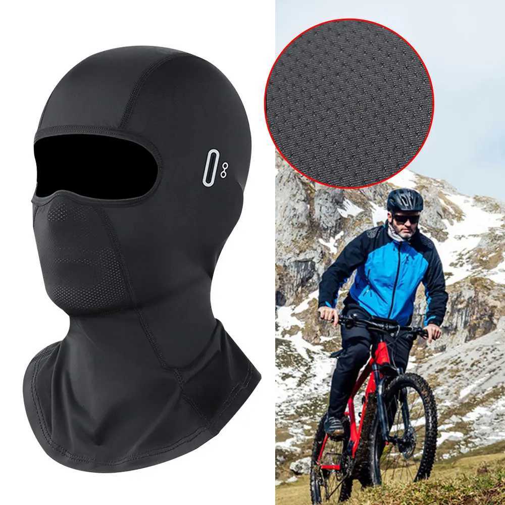 Summer Outdoor Cycling Cap UV Protection Hat Men Bicycle Motorcycle Balaclava Running Hiking Cooling Sport Gear Sports Caps S251110