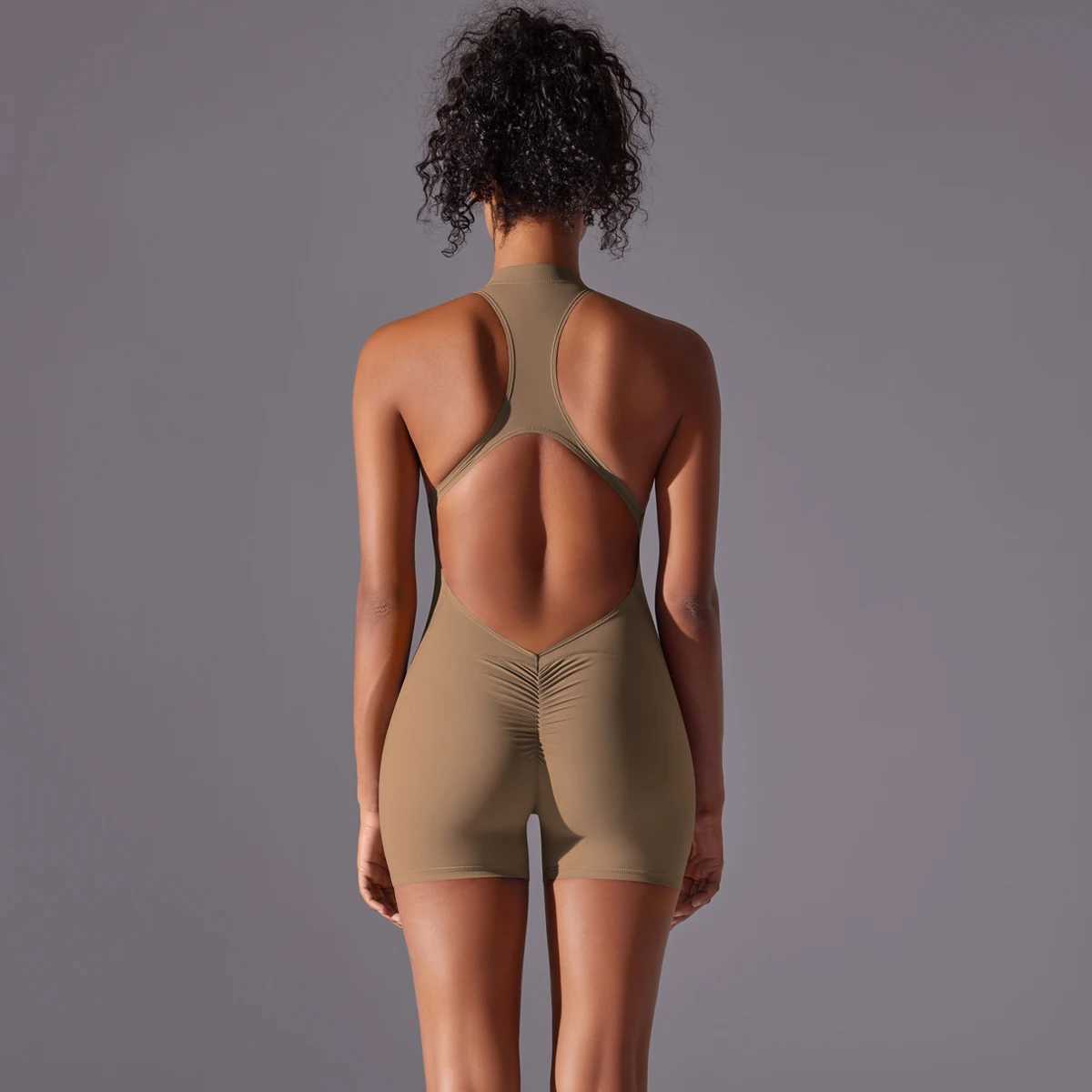 Womens tight fitting clothes gym push ups workout clothes yoga clothes breathable and fast drying exercise yoga clothesW250411