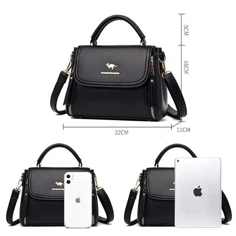 2025 Womens High Quality Casual Shoulder Bag Eent Designer Girl Messenger Bags Three Layer Large Capacity Wallet HandbagT251110