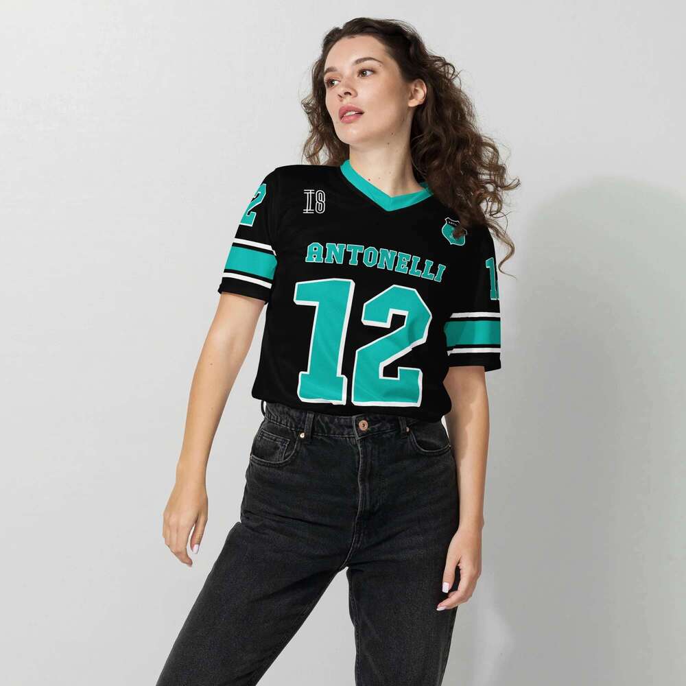 European American Men Women Racing Motorcycle Enthusiasts V Neck Short Sleeved T Shirt Kimi Antonelli Jersey AMG Sports
