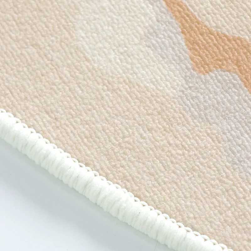 Retro Style Rugs for Bedroom Large Area Living Room Decoration Waterproof Carpet Washable Lounge Floor Mat Anti-slip Bedside Rug Y251110