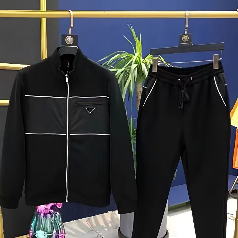 Mens Tracksuits Mens Designer Tracksuits Suit Letters Print High Street Loose Woman Sweatsuit and Sweatpants Sets Casual Sports Pants Jogger Clothing 99