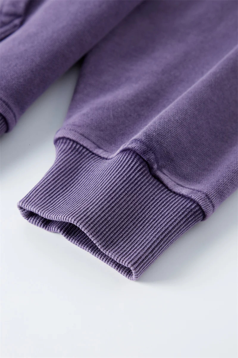 Heavyweight High Street Washed 520G Hooded Sweatshirt Vintage Dark Loose Oversized Unisex Hoodie 251110