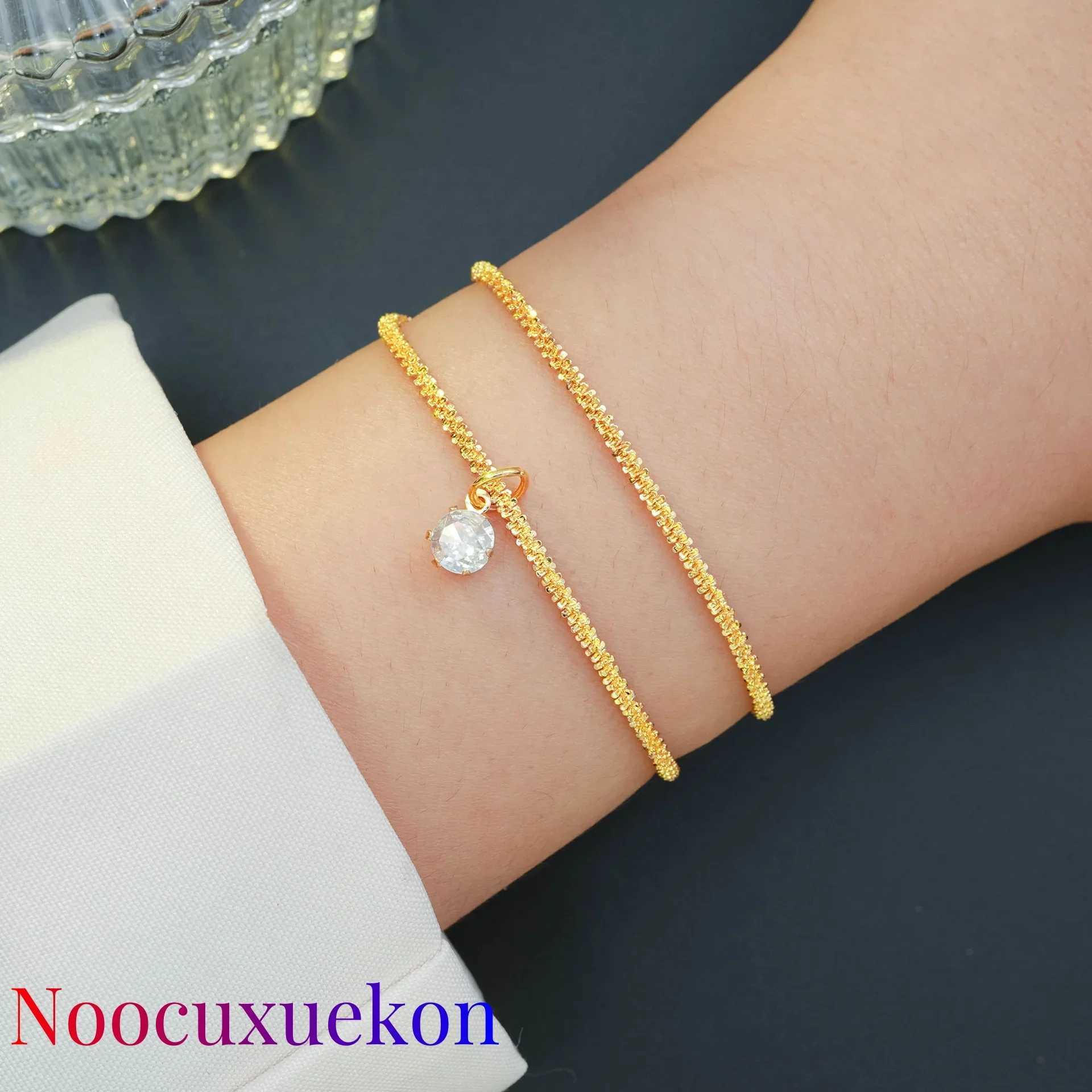 925 Sterling Silver Fashion Color Sparkling Adjustable Bracelets for Women Elegant Fine Bracelet New Wedding Party Jewelry GiftsC250410