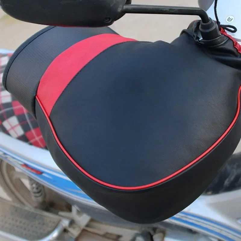 Motorcycle Handlebar Muffs Winter cycling gloves Motorcycle Hand Protector Mitts Thick Warm Grip Handle Bar Muff Rainproof S25118