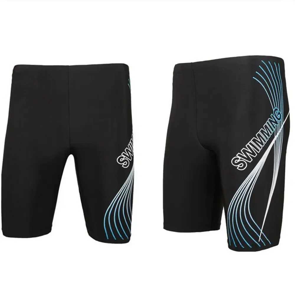Swimsuit mens swimsuit sexy swimsuit quick drying boxing shorts tight swimsuit plus size quick drying swimsuit newW250410