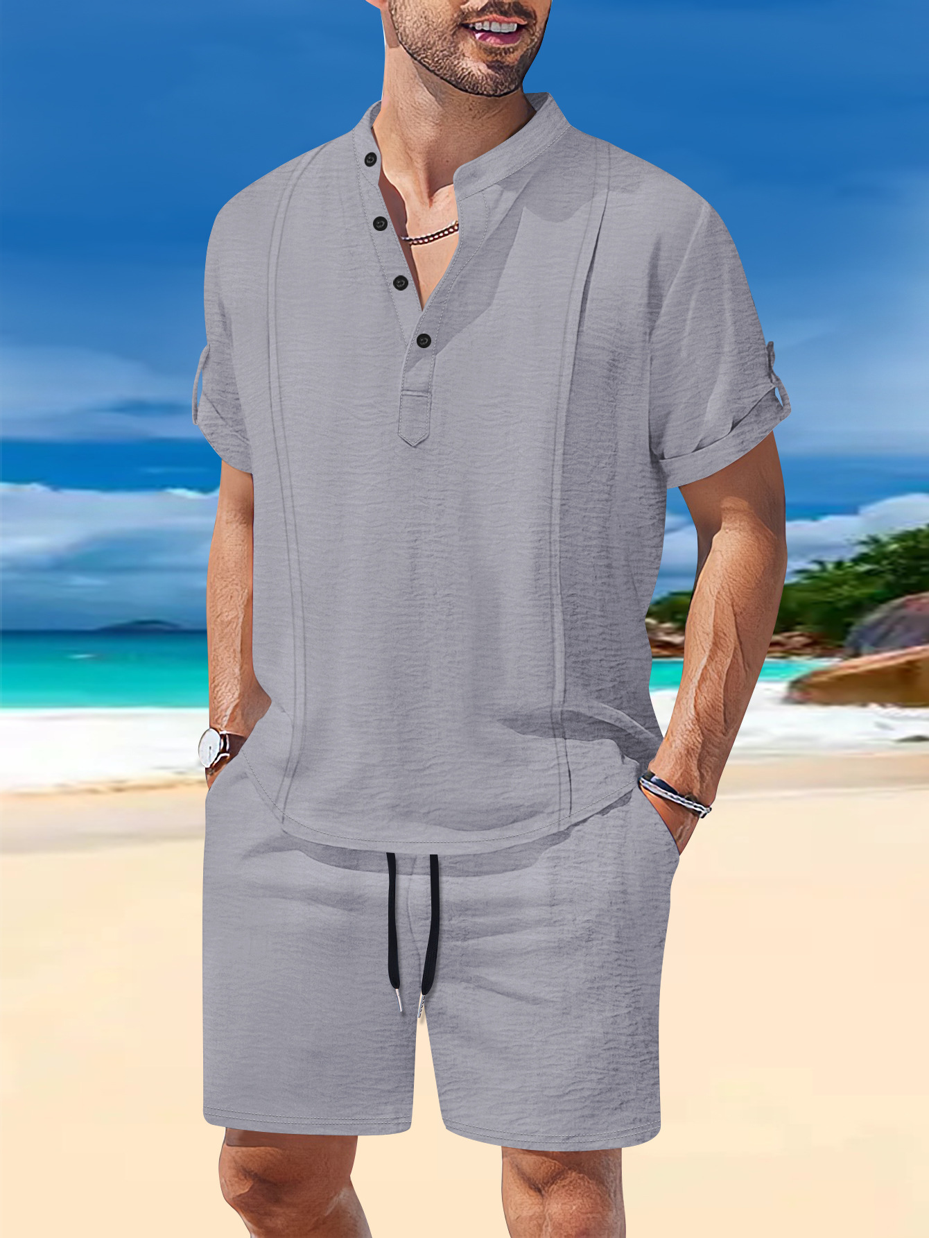 New Mens Sets Summer Fashion Clothes for Man T-shirt Shorts 2 Piece Casual Streetwear Men Oversized Suit affordable prices Clothing Two Piece Set