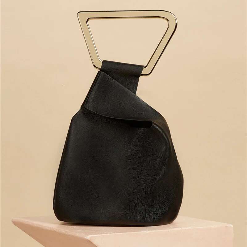 Women Bag Lrregular Acrylic Handle Female High Quality Solid Lady Handbags And Purses Designer Bags Euro-American Style