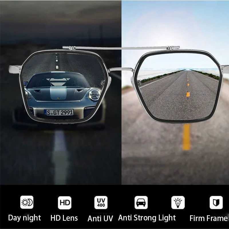 Female/Male Photochromic Sunglasses Metal Frame UV400 Fashion GlassesT250411