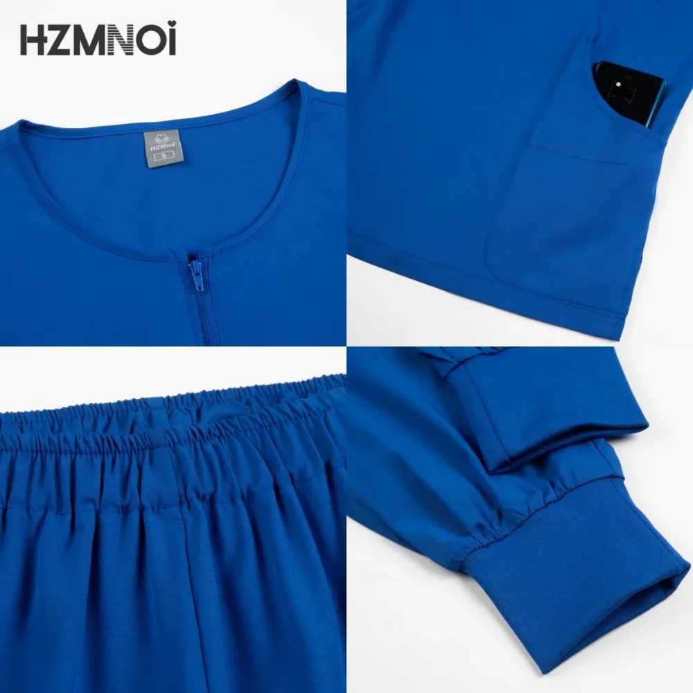 Multicolor Unisex Workwear Soft Elasticity Medical Nurse Uniform Hospital Doctor Scrub Set Women Men Oral Dental Surgery Uniform X250410