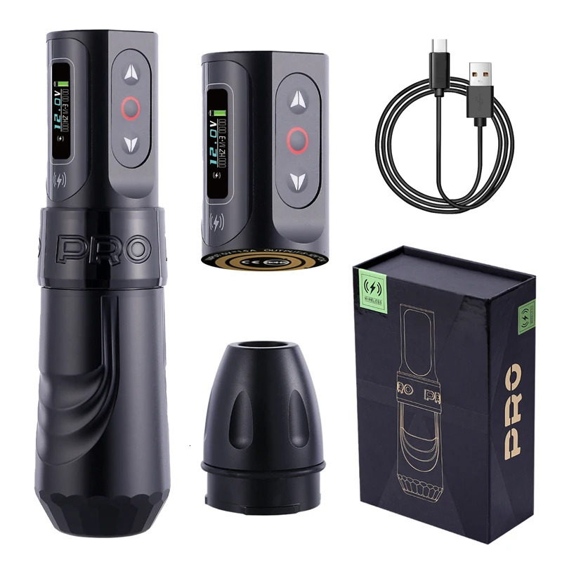 YILONG Rotary Wireless Tattoo Pen Machine 40MM Stroke with 1600MAH DUALBattery Professional Gun for Artist 251103