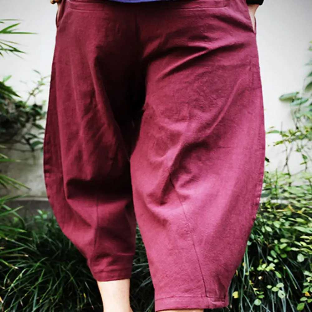 Streetwear Cross Pants Mens Harajuku Casual Harem Pants Mens Loose High Quality Jogging Pants Womens Large Summer M-4XLXJ250410