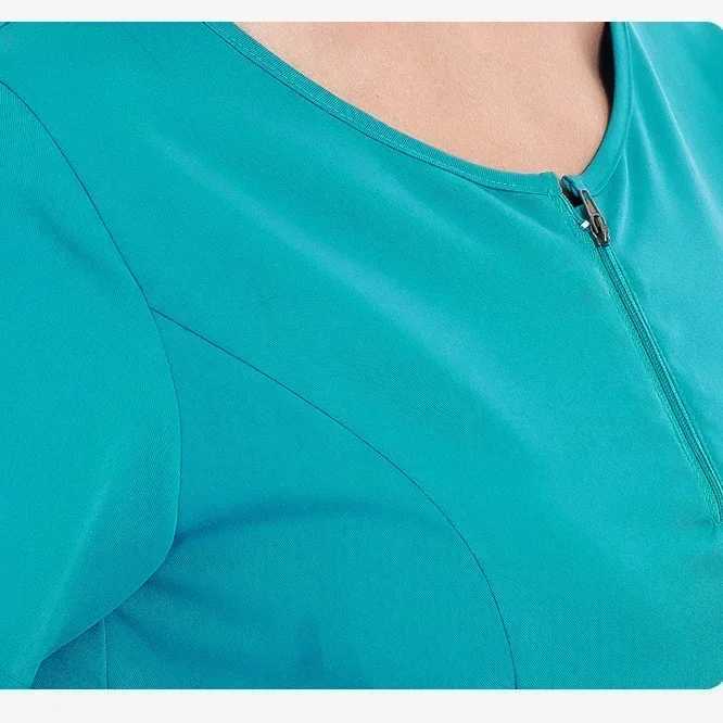 Elastic Girl Hospital Uniforms Scrubs for Women Medical Lab Coats Nurse Uniform Women Scrubs Uniforms Set Spa Uniforms X250410