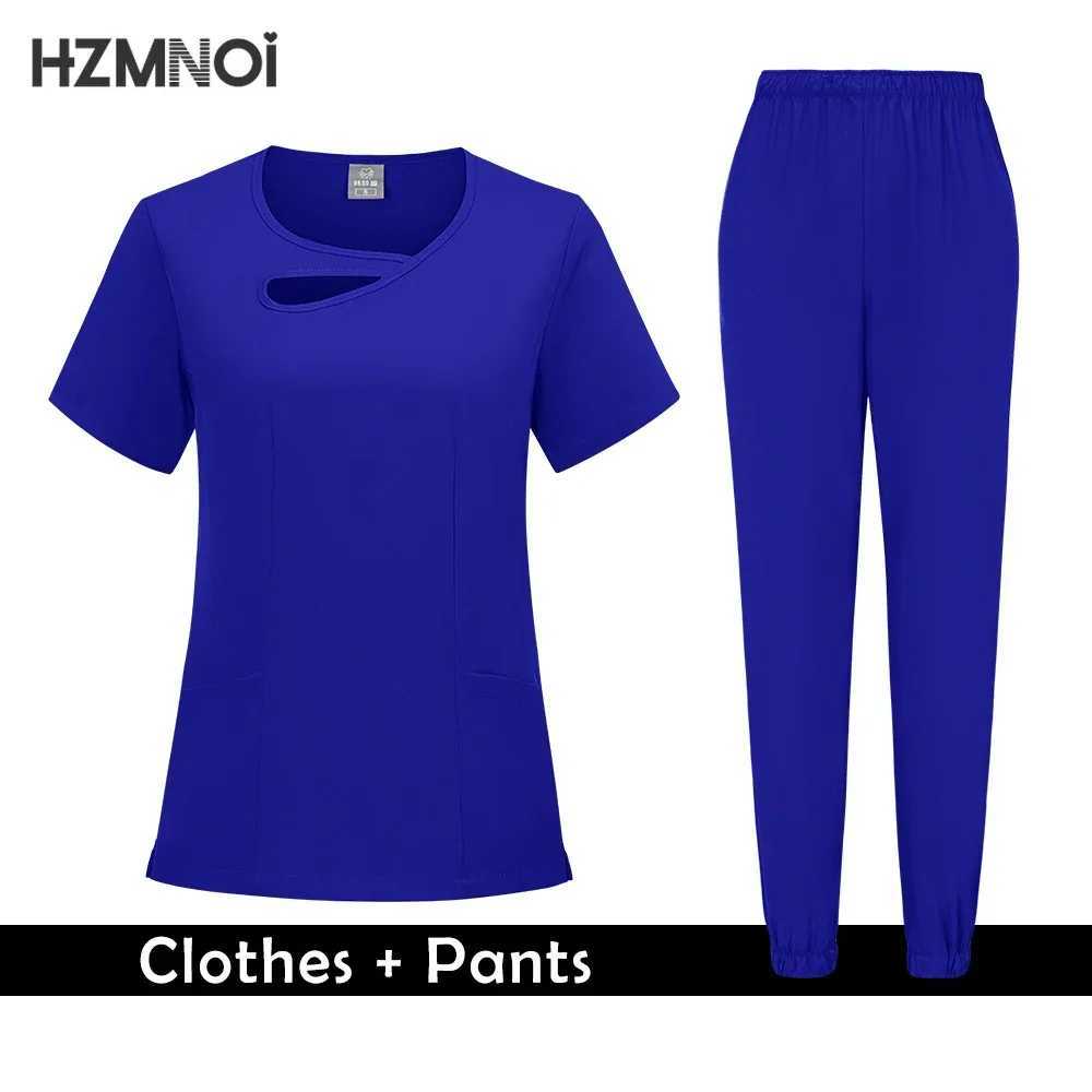 Hospital Scrubs Sets Nurse Accessories Medical Clothing For Women Work Uniforms Dental Clinic Beauty Sn Spa Workwear Overalls X250410