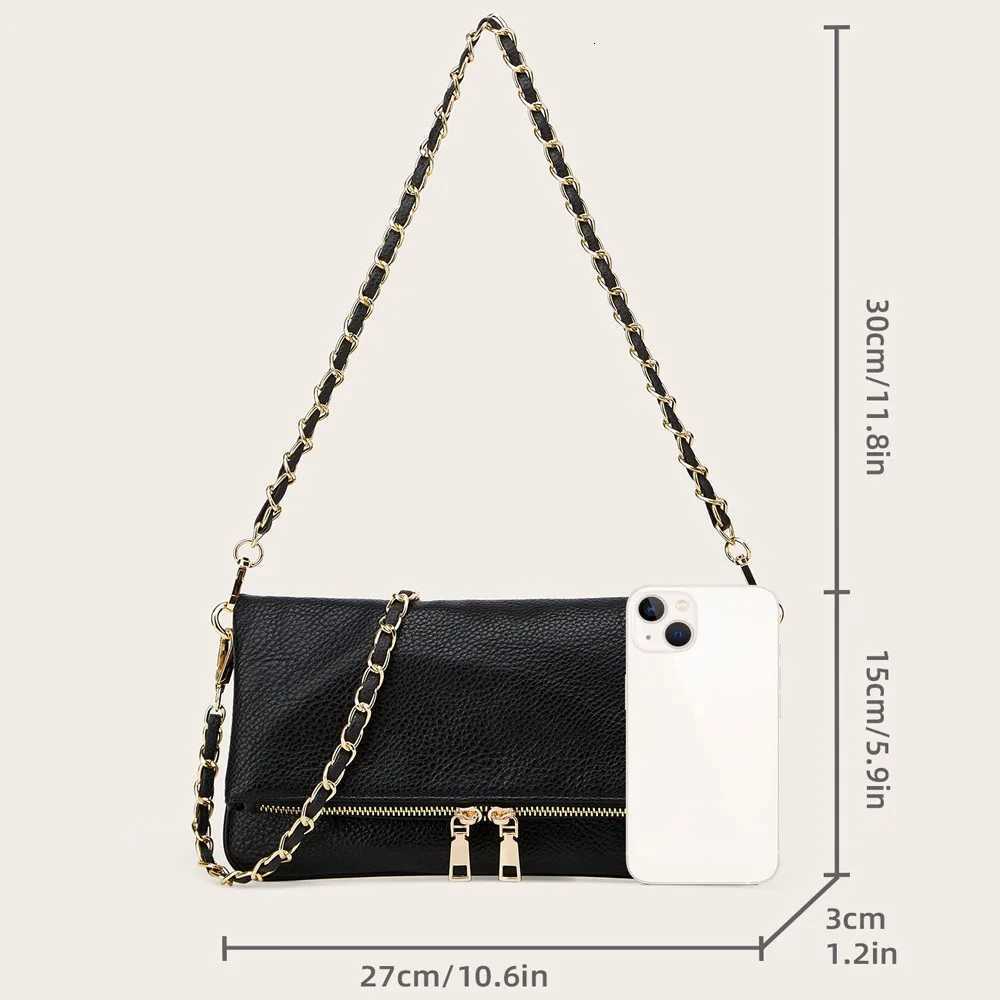 New Luxury Design Women Single-shoulder Bag Casual Crossbody Messenger Bag Ladies Envelope BagT251110