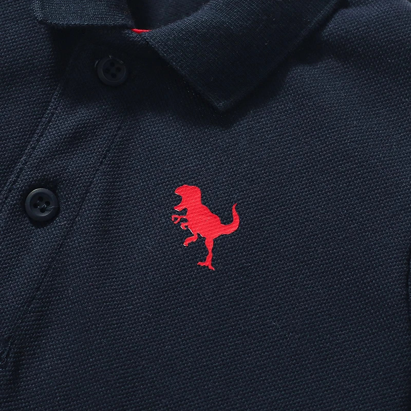 Little maven Summer Polo T Shirts Appliques Toddler Baby Boys Tops Tees Clothes Shirts Childrens Clothing 250410