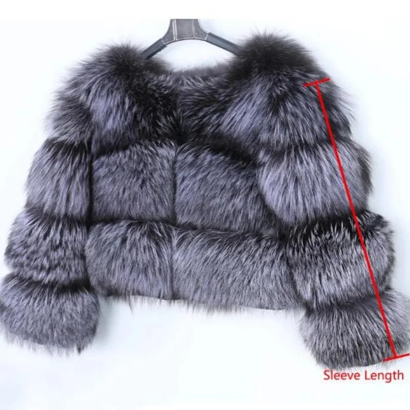 Faux Fur Coat Womens Jacket Winter Fashion Warm Thick Raccoon Leather Brown Plus Size Especially Cold 251103