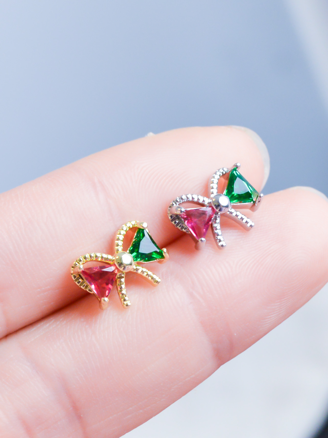 Chic Copper Stud Earrings for Women - Durable Material with Vibrant Finish