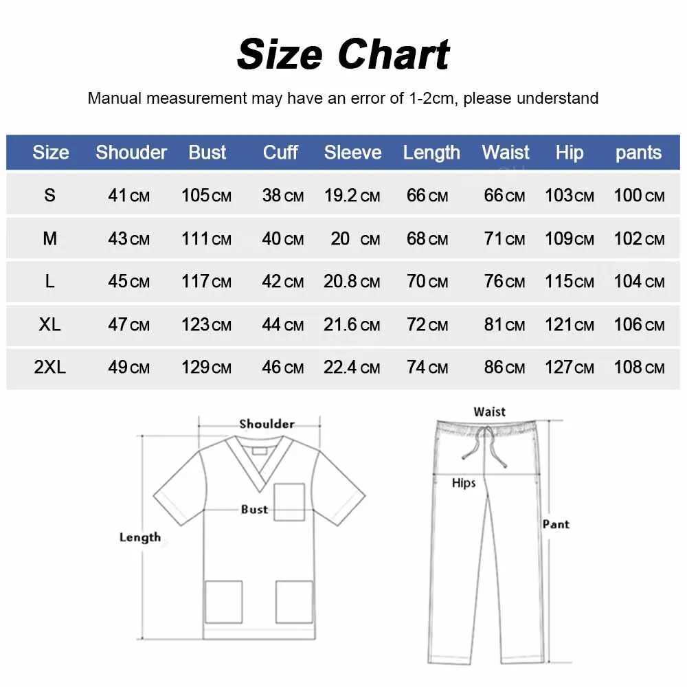 Hot selling multi-color fashionable printed womens frosted top and pants set medical uniform frosted nurse doctor laboratory work uniform surgical gow