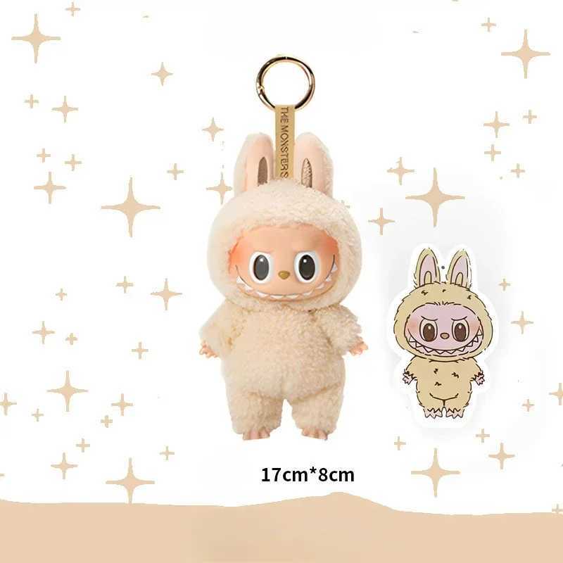 Explosive Labubu plush keychain pendant W250411